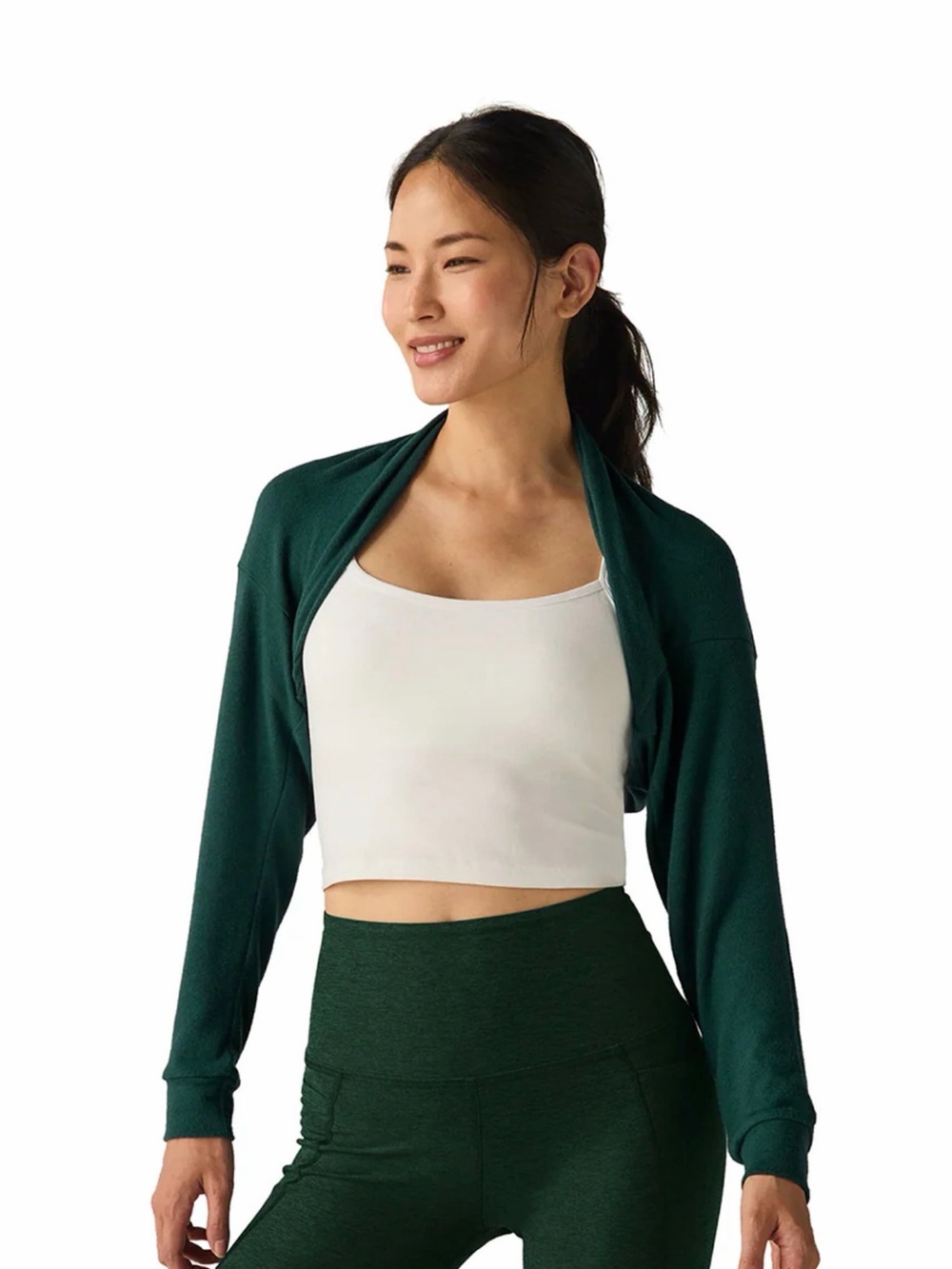 Beyond Yoga Duet 2-Way Convertible Shrug - Picture 2 of 7